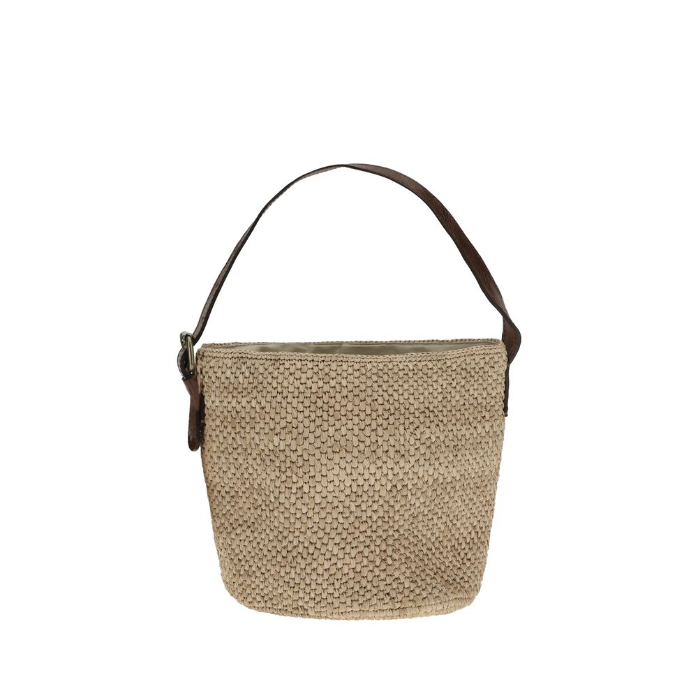 Ibeliv Raffia Lova Bucket Bag