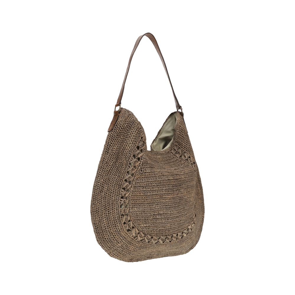 Ibeliv Meva Raffia Shoulder Bag