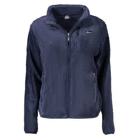 Norway 1963 Blue Polyester Women Jacket - Hilstor