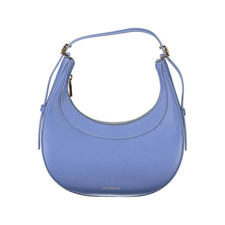 Coccinelle Light Blue Leather Women Handbag - Hilstor