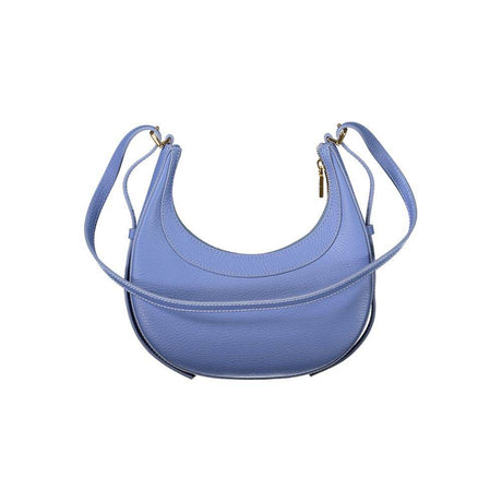 Coccinelle Light Blue Leather Women Handbag - Hilstor