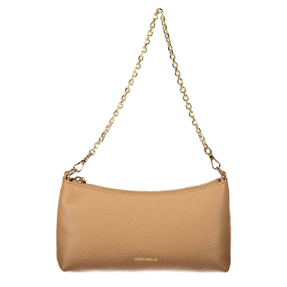Coccinelle Brown Leather Women Handbag - Hilstor