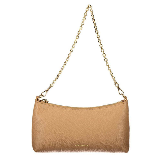 Coccinelle Brown Leather Women Handbag - Hilstor