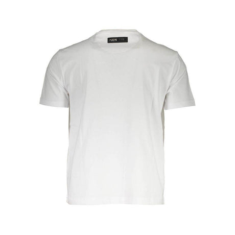Plein Sport White Cotton Men T-Shirt - Hilstor