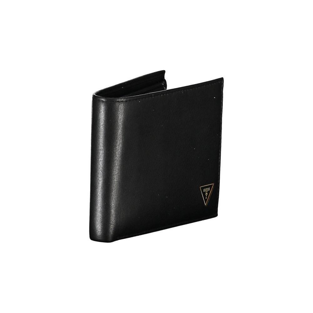 Guess Jeans Sleek Leather Bifold Wallet with Coin Purse - Hilstor