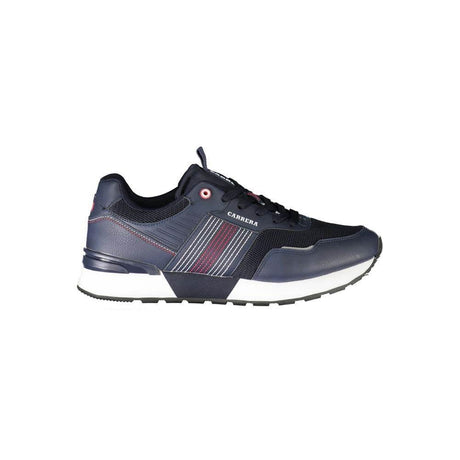 Carrera Blue Polyester Sneaker - Hilstor