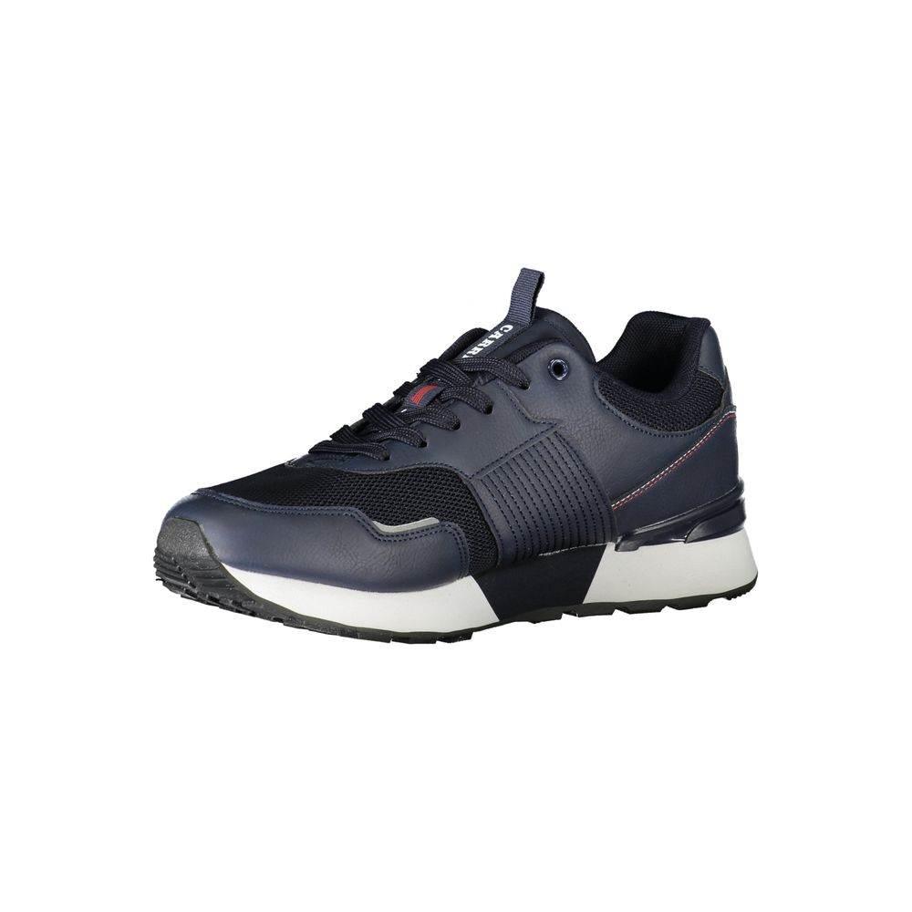 Carrera Blue Polyester Sneaker - Hilstor