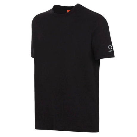 Suns Black Cotton T-Shirt - Hilstor