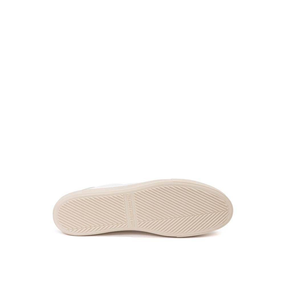 P448 White Leather Sneaker - Hilstor