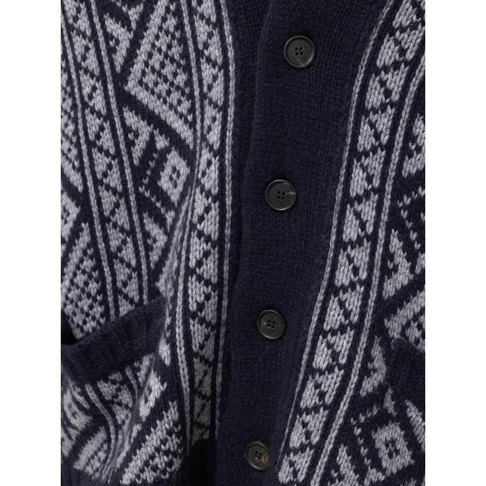 Cruciani Multicolor Cashmere Cardigan - Hilstor