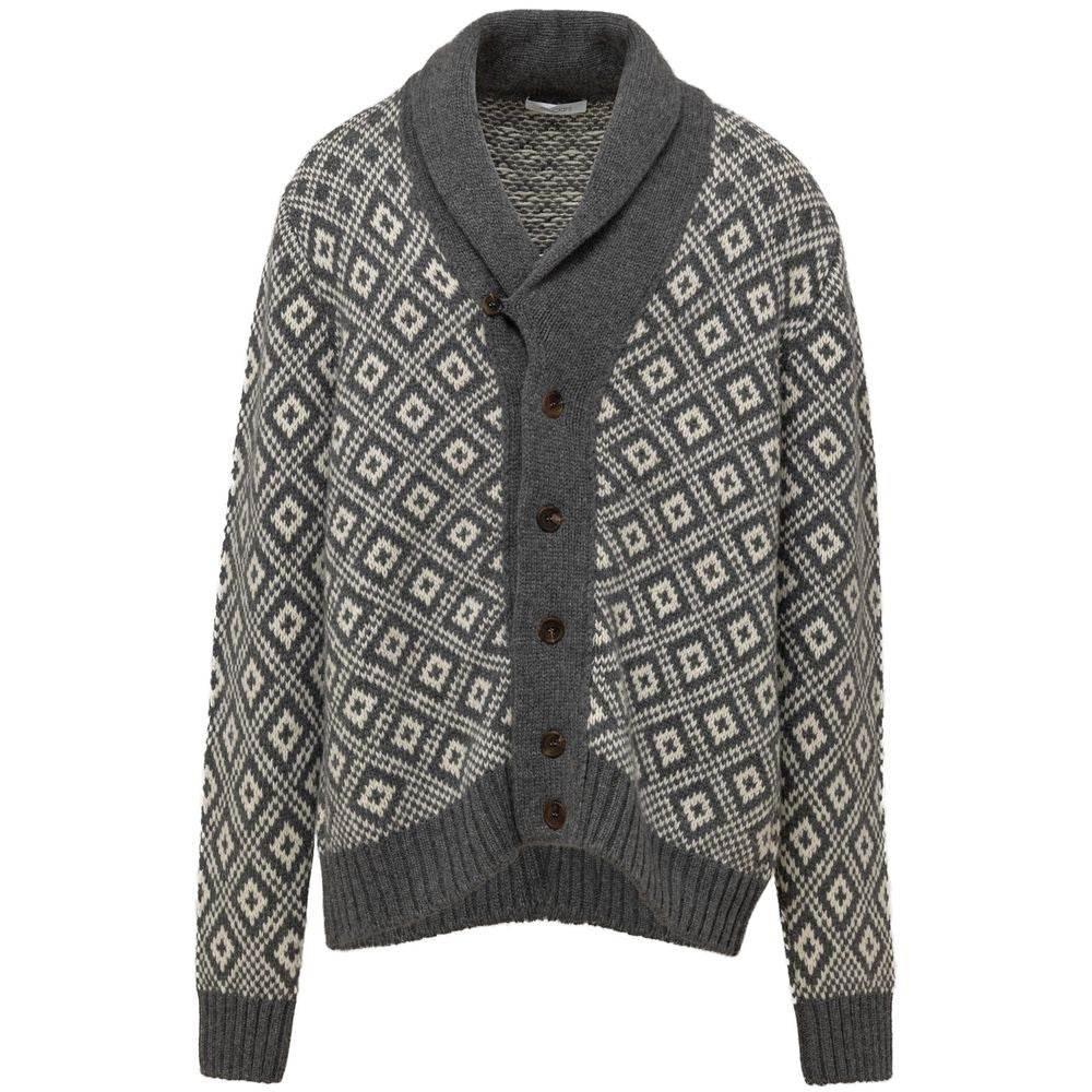 Cruciani White Cashmere Cardigan - Hilstor
