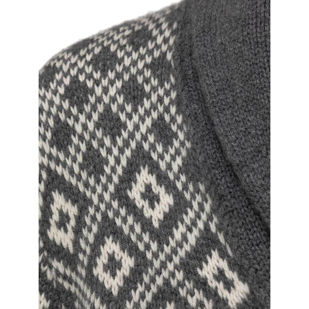 Cruciani White Cashmere Cardigan - Hilstor