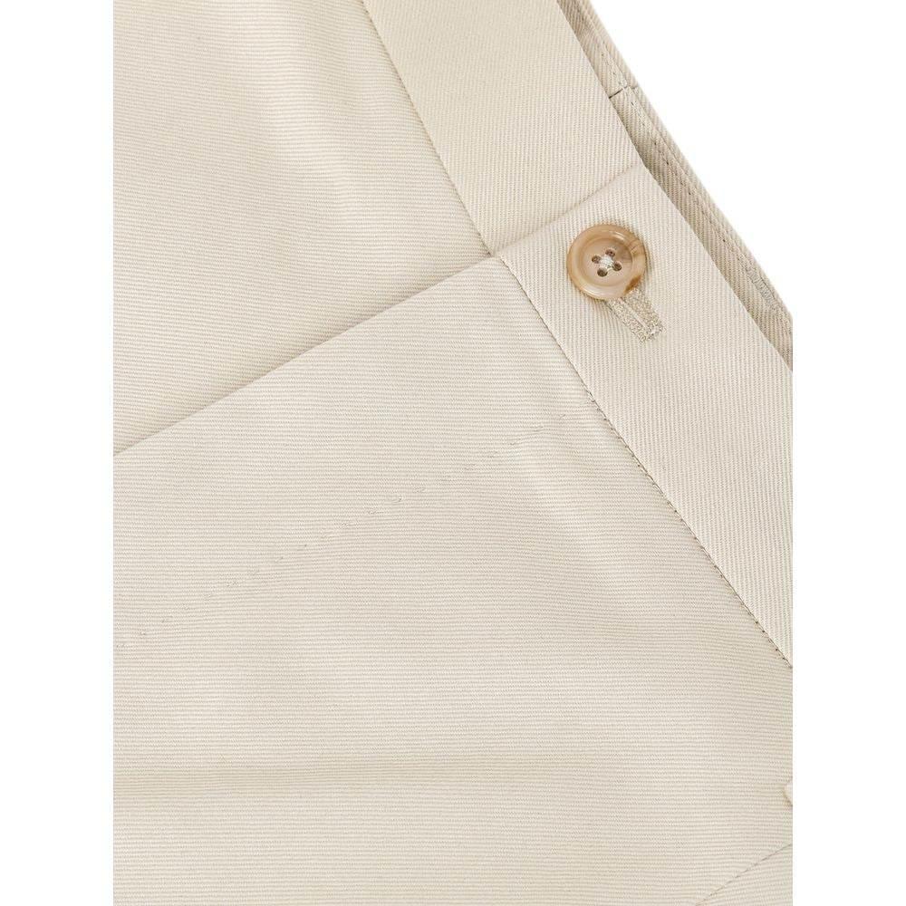 Dolce & Gabbana Beige Cotton Bermuda - Hilstor