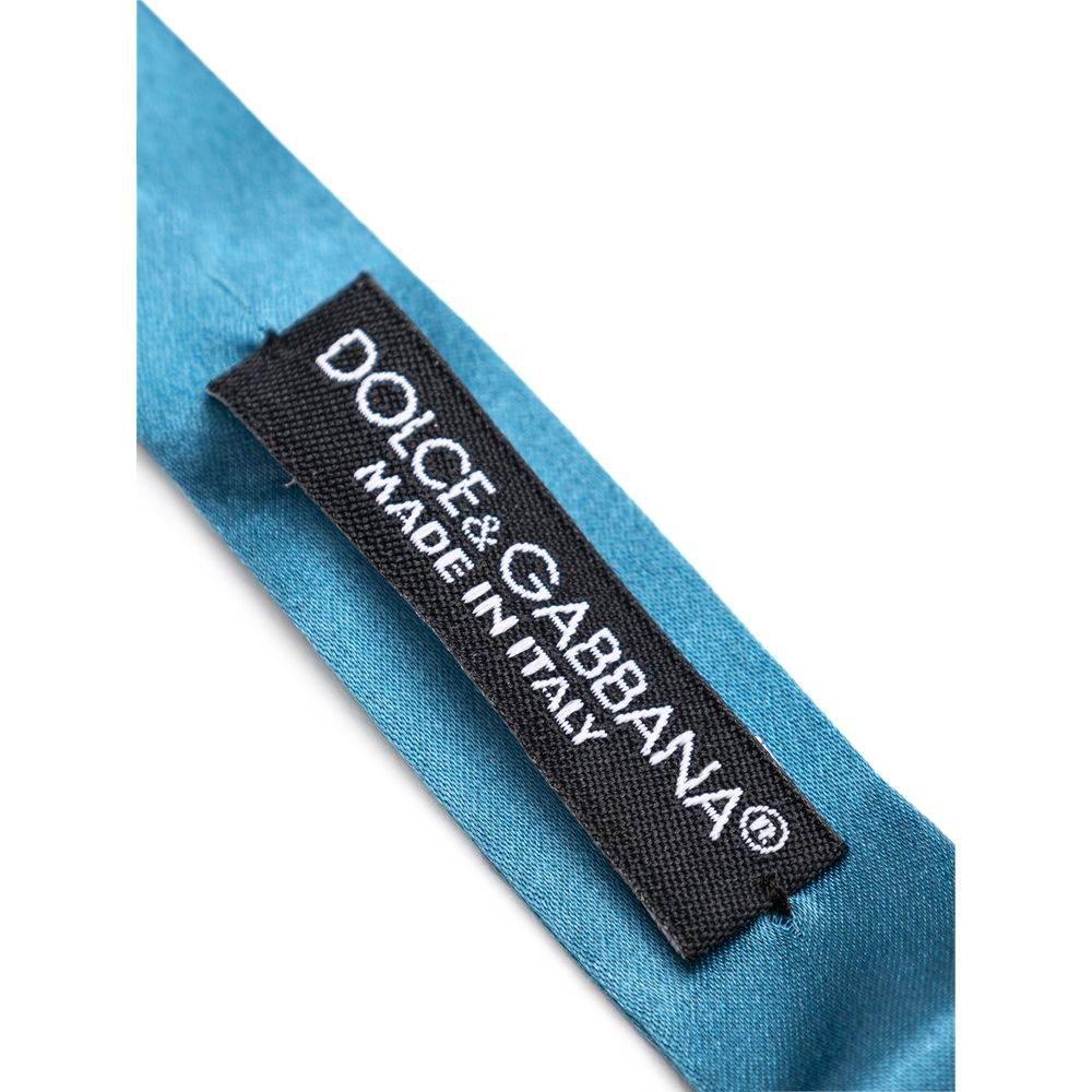 Dolce & Gabbana Blue Silk Ties & Bowty - Hilstor