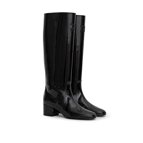 Celine Black Leather Boot - Hilstor