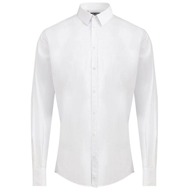 Dolce & Gabbana White Cotton Shirt - Hilstor