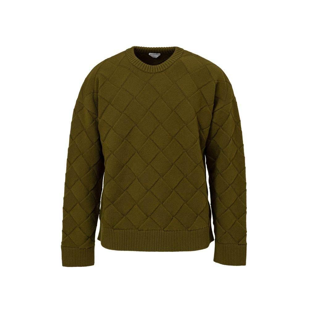 Bottega Veneta Green Wool Sweater - Hilstor