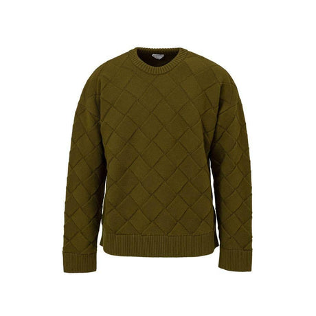 Bottega Veneta Green Wool Sweater - Hilstor