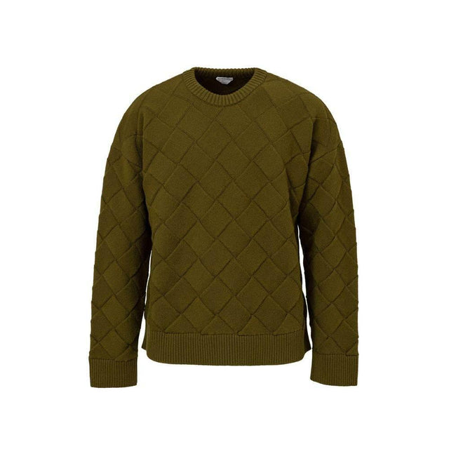 Bottega Veneta Green Wool Sweater - Hilstor
