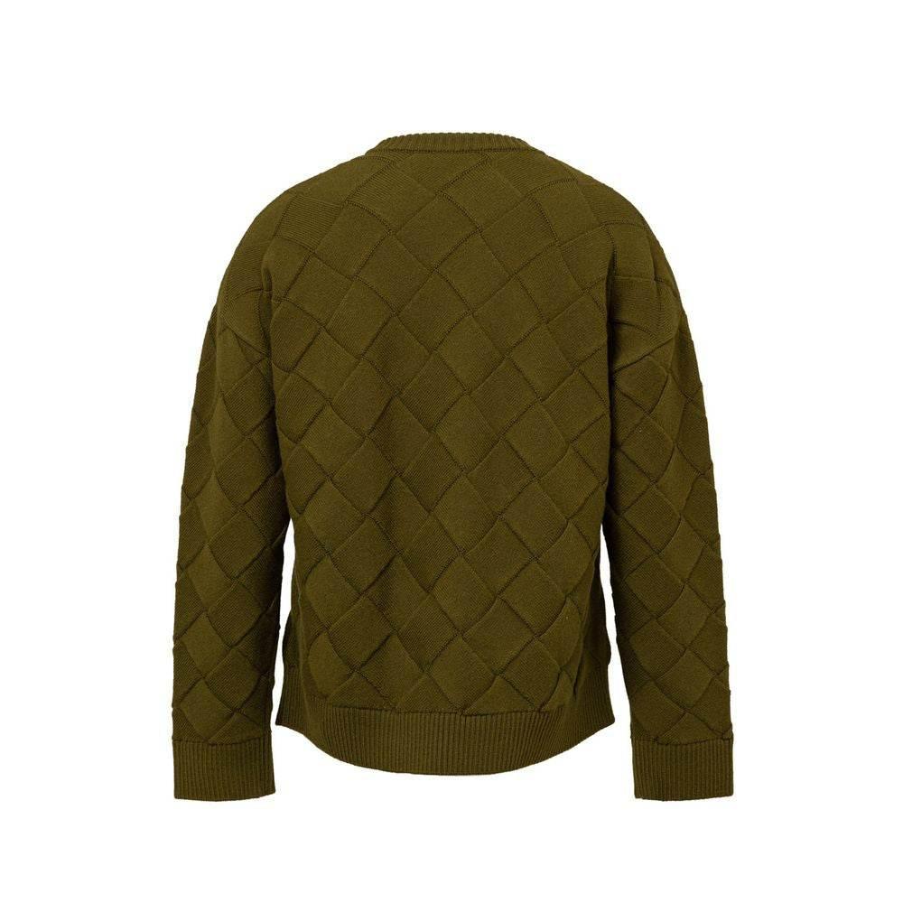 Bottega Veneta Green Wool Sweater - Hilstor