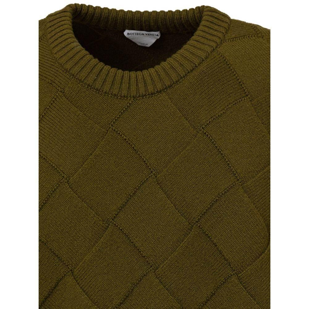 Bottega Veneta Green Wool Sweater - Hilstor