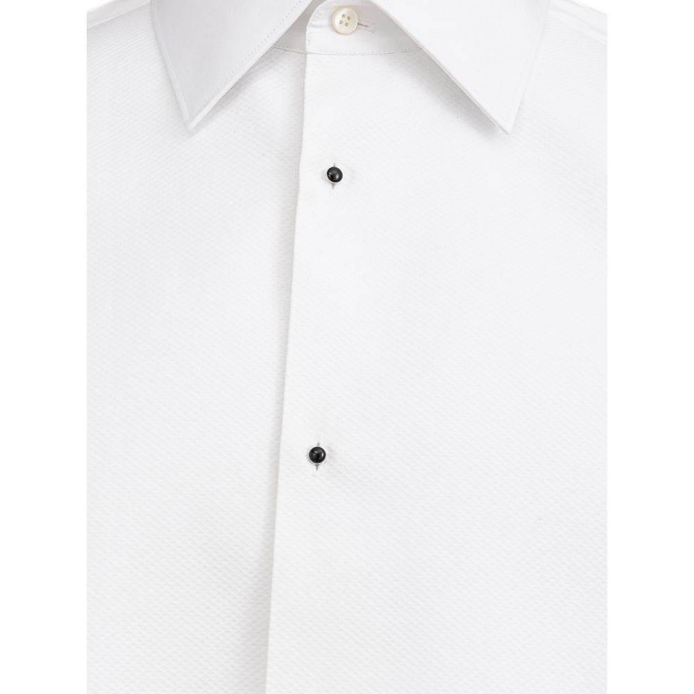 Dolce & Gabbana White Cotton Shirt - Hilstor