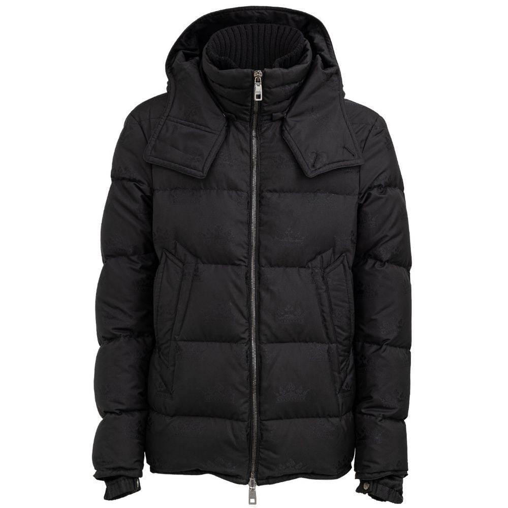 Dolce & Gabbana Black Cotton Jackets & Coat - Hilstor