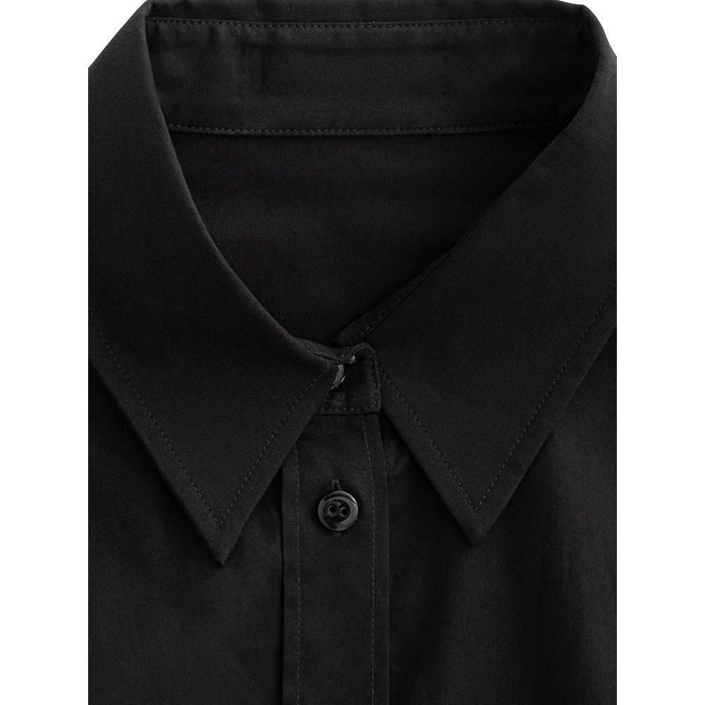 Dolce & Gabbana Black Cotton Shirt - Hilstor