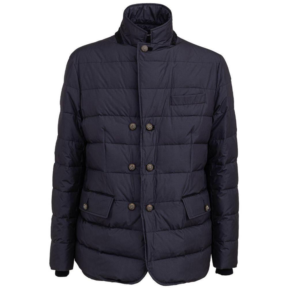 Dolce & Gabbana Blue Polyester Jackets & Coat - Hilstor