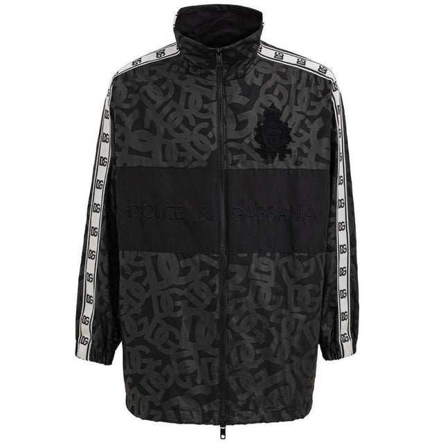 Dolce & Gabbana Black Polyester Jackets & Coat - Hilstor