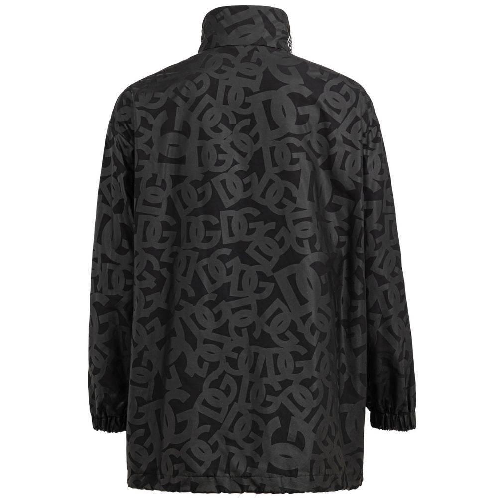 Dolce & Gabbana Black Polyester Jackets & Coat - Hilstor