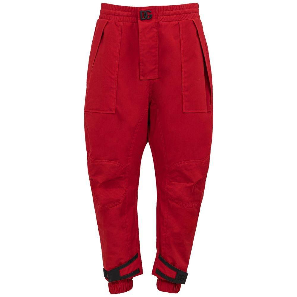 Dolce & Gabbana Red Polyamide Jeans & Pant - Hilstor