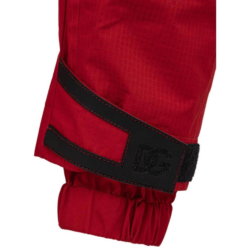 Dolce & Gabbana Red Polyamide Jeans & Pant - Hilstor