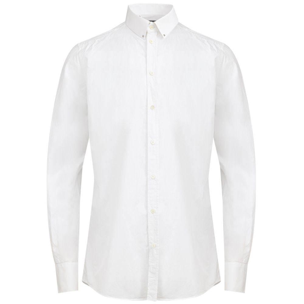 Dolce & Gabbana White Cotton Shirt - Hilstor