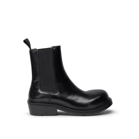 Bottega Veneta Black Leather Boot - Hilstor