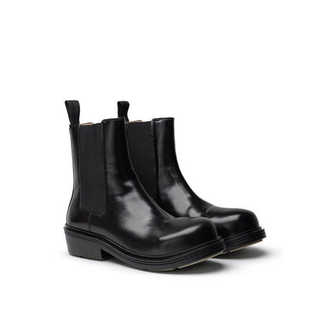Bottega Veneta Black Leather Boot - Hilstor