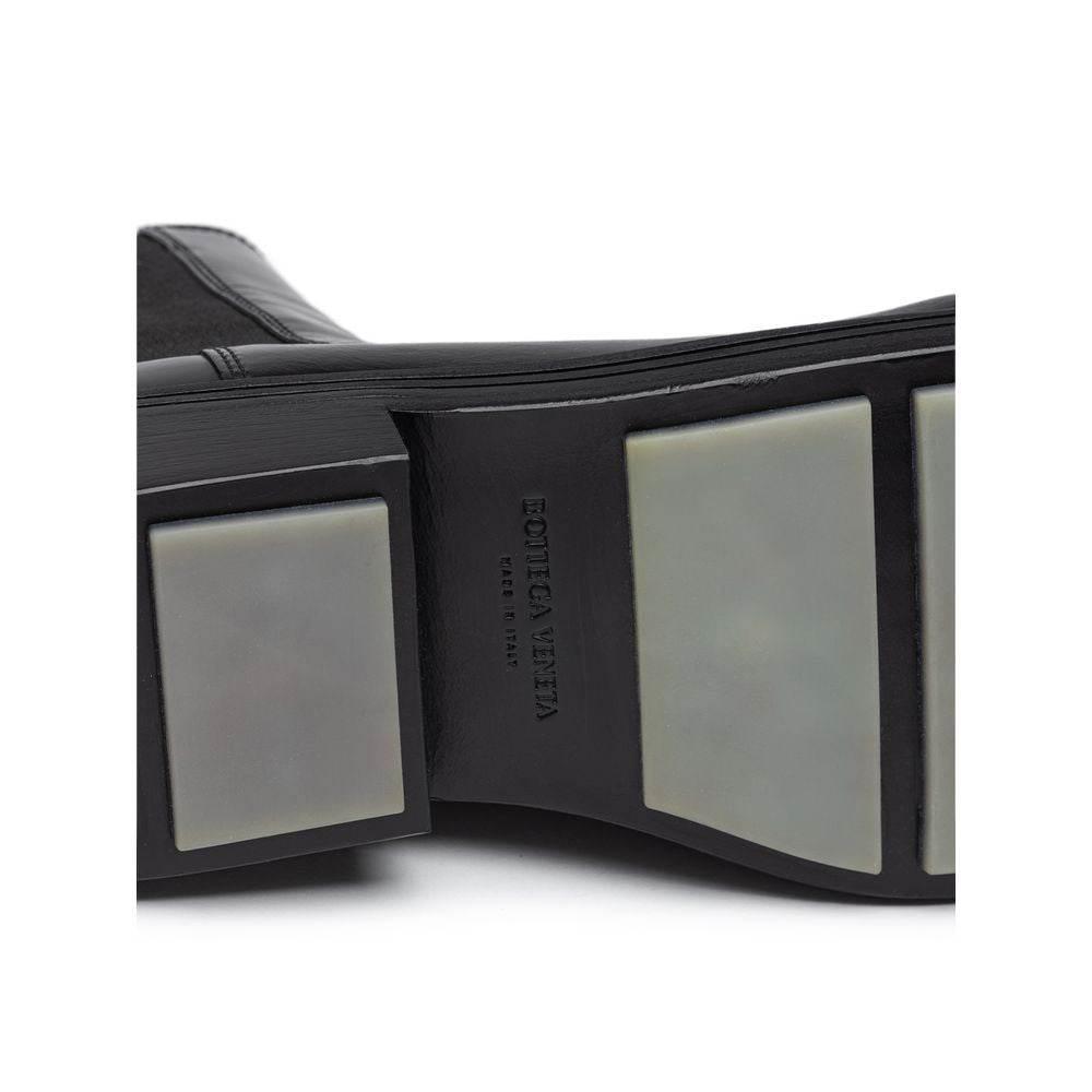 Bottega Veneta Black Leather Boot - Hilstor