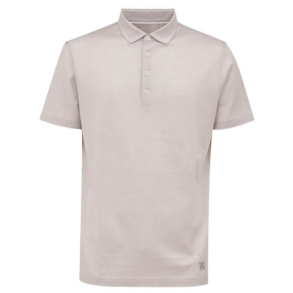 Corneliani White Cotton Polo Shirt - Hilstor