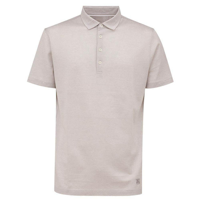 Corneliani White Cotton Polo Shirt - Hilstor