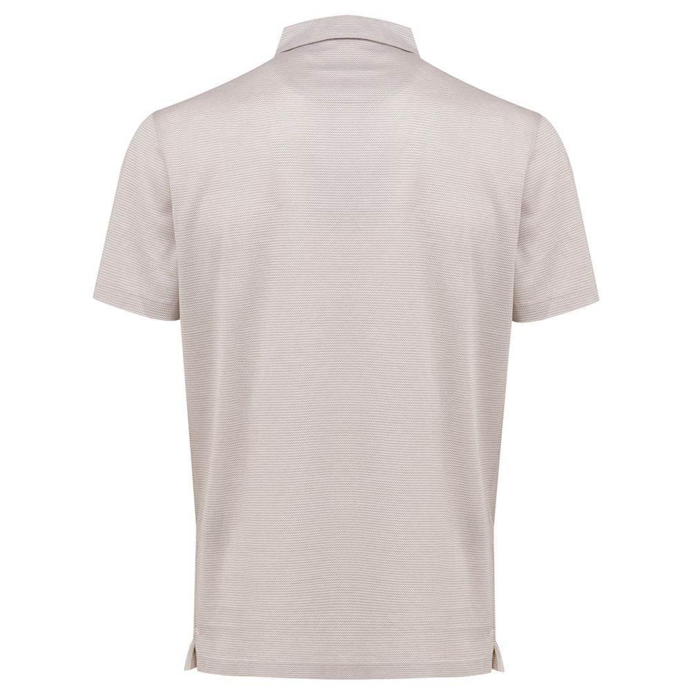 Corneliani White Cotton Polo Shirt - Hilstor