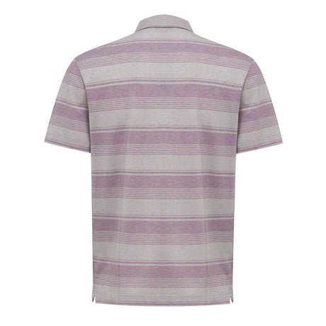 Canali Gray Cotton Polo Shirt - Hilstor