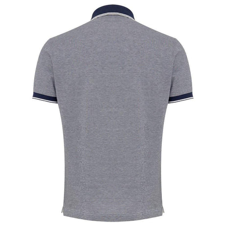 Canali Blue Cotton Polo Shirt - Hilstor