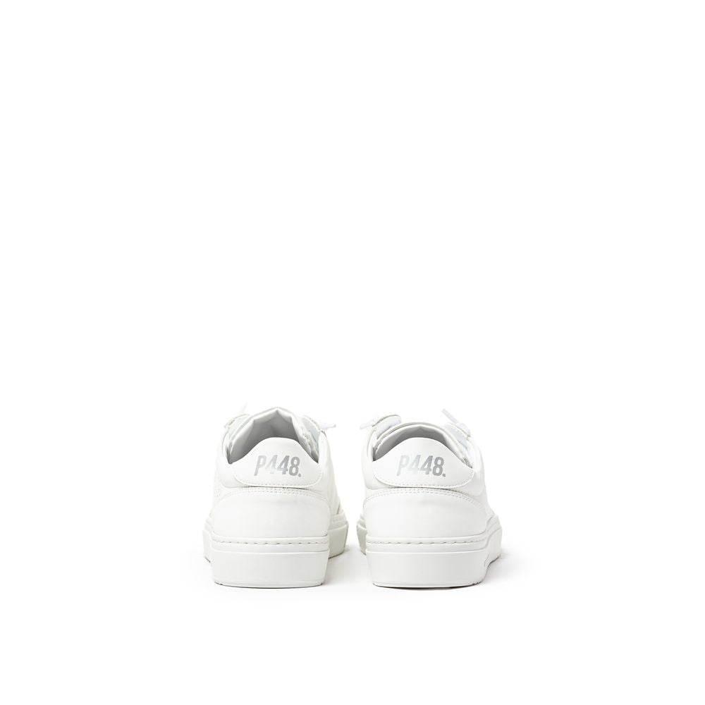 P448 White Leather Sneaker - Hilstor