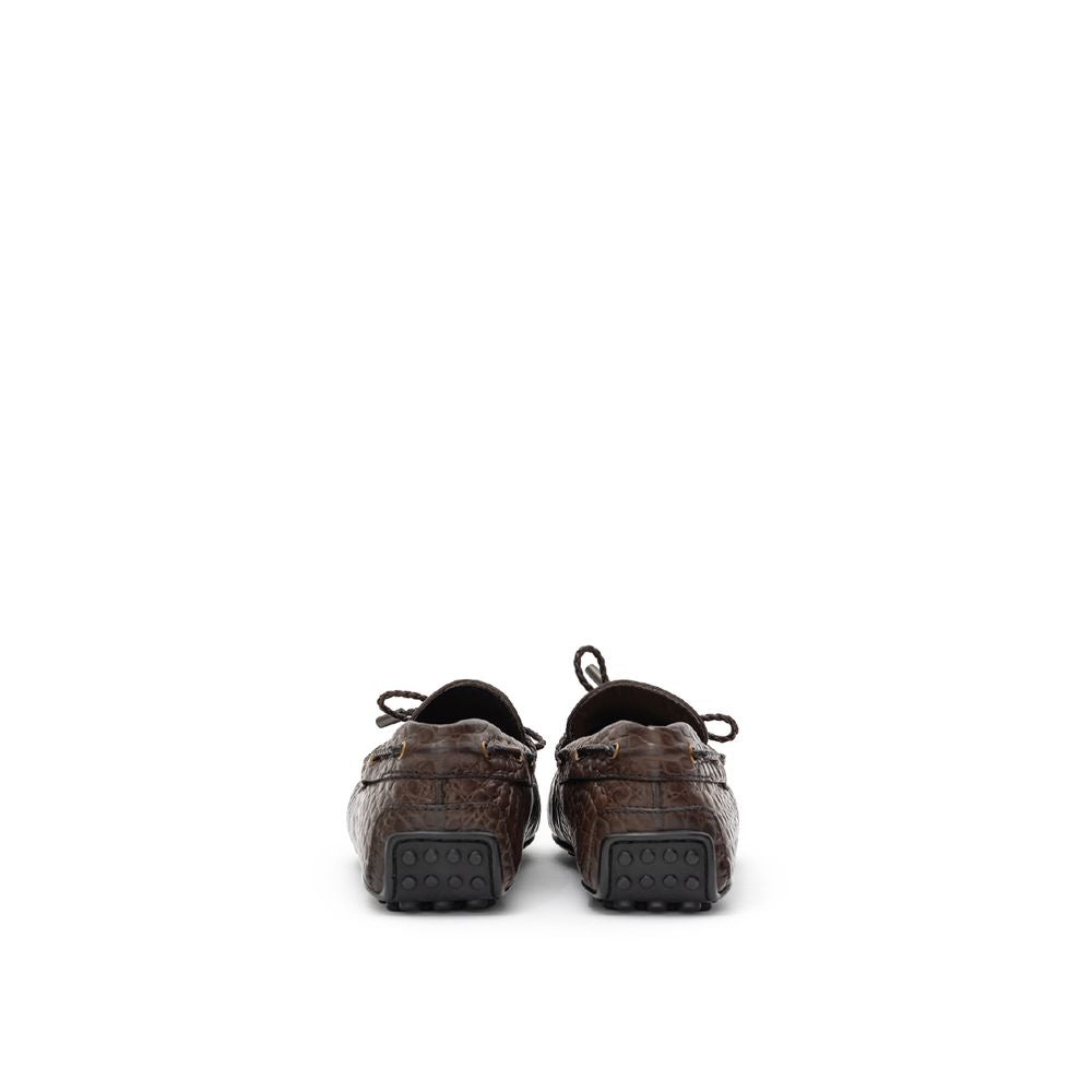Tod's Brown Leather Loafer