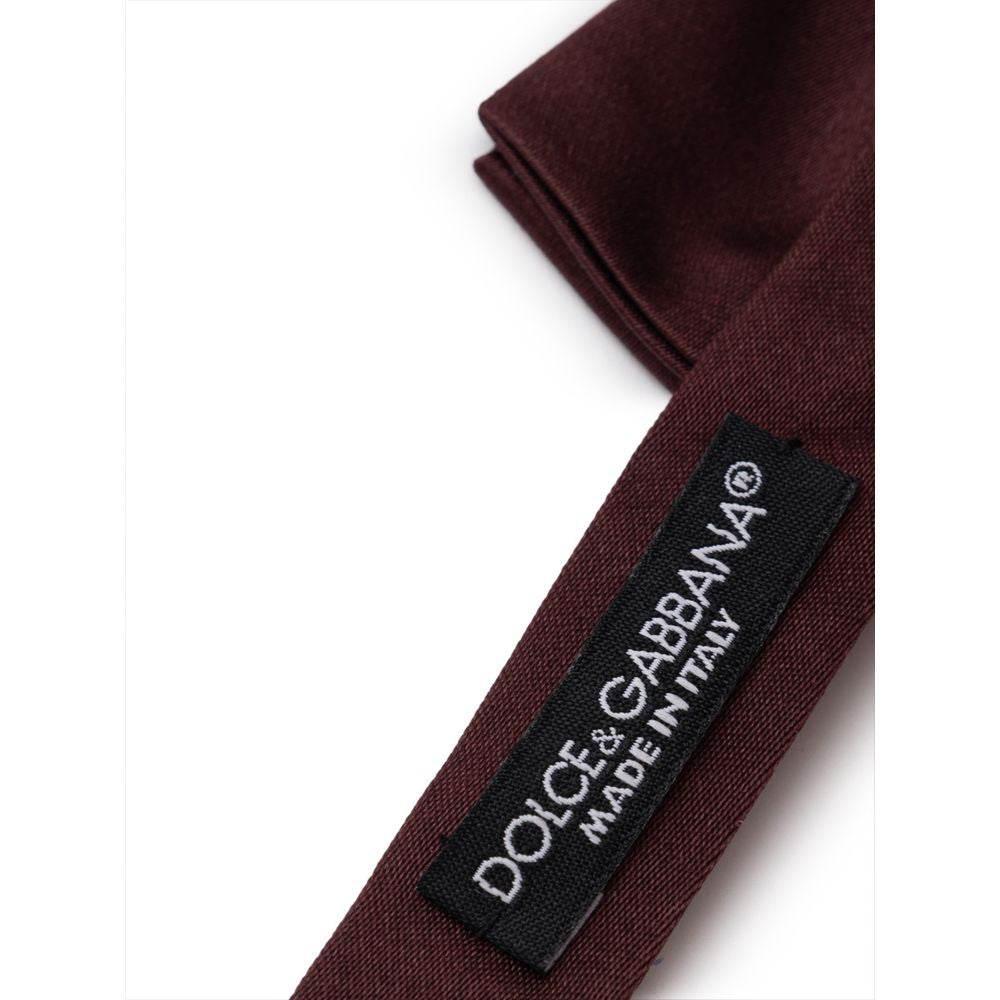 Dolce & Gabbana Red Silk Ties & Bowty - Hilstor