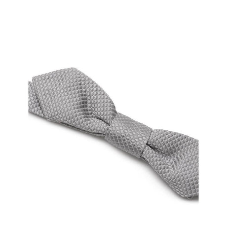 Dolce & Gabbana Silver Silk Ties & Bowty - Hilstor