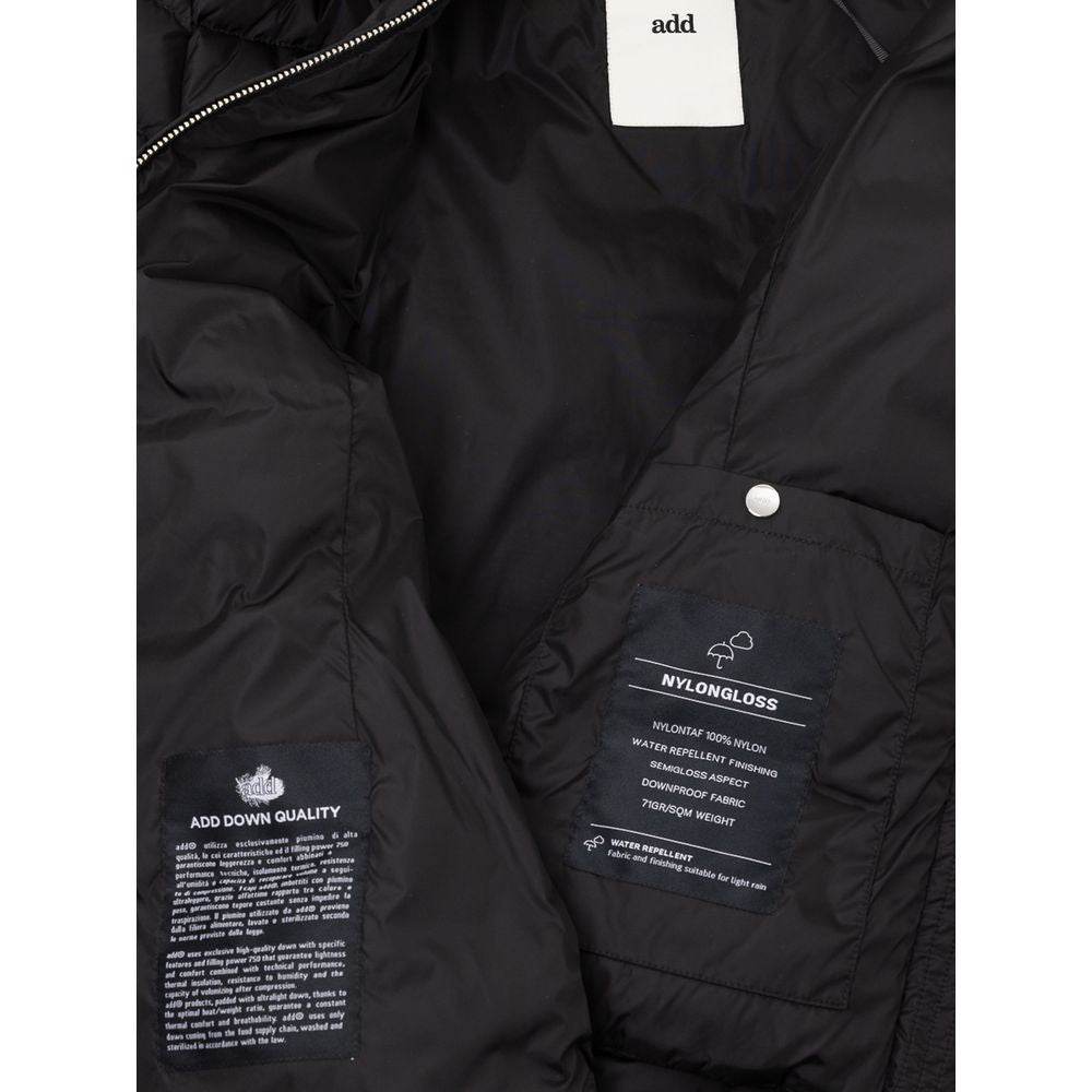 Add Black Polyamide Jackets & Coat - Hilstor