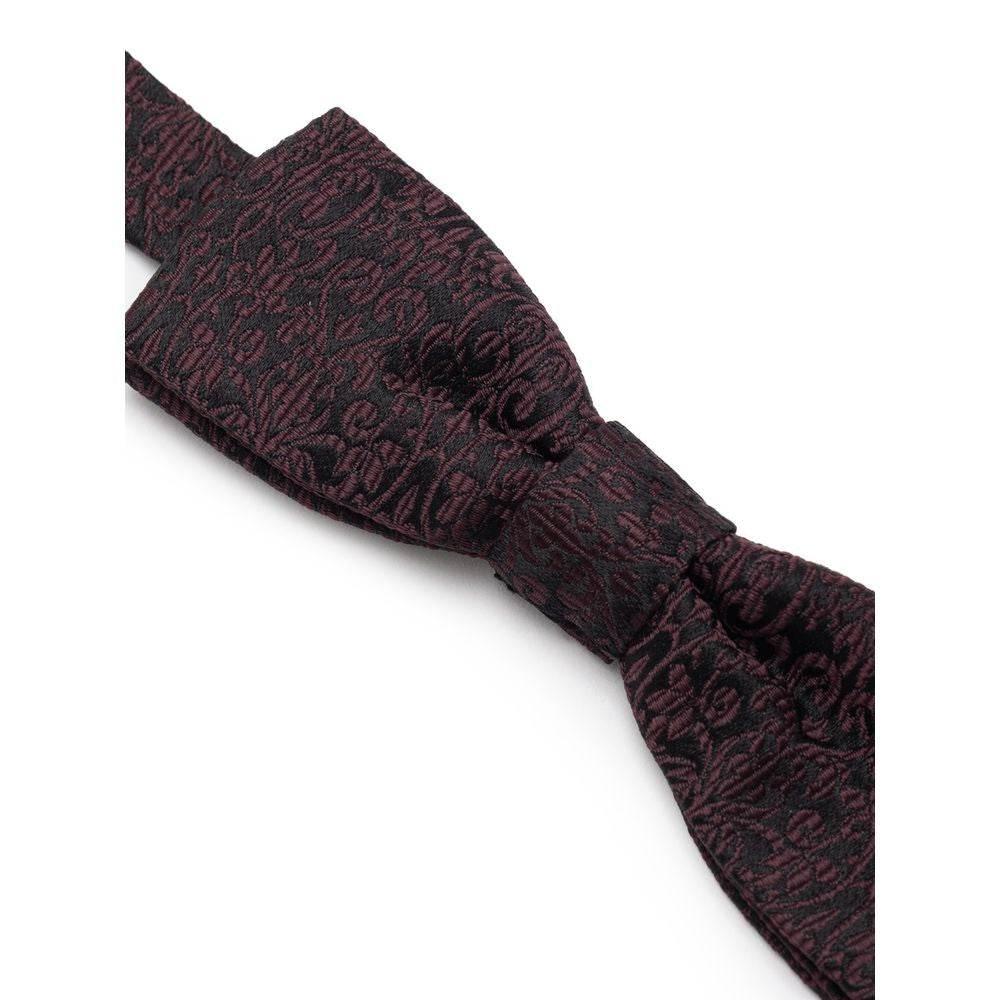 Dolce & Gabbana Black Silk Ties & Bowty - Hilstor