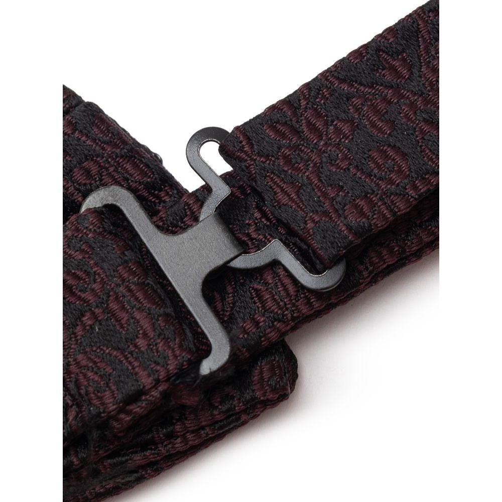 Dolce & Gabbana Black Silk Ties & Bowty - Hilstor