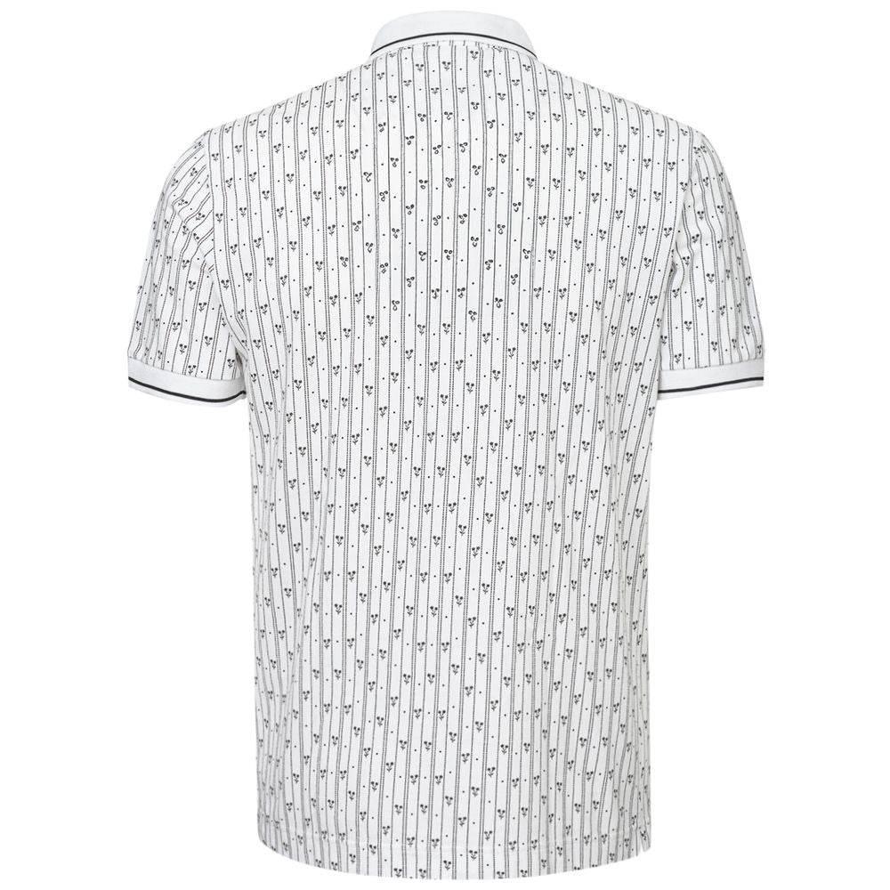 Dolce & Gabbana White Cotton Polo Shirt - Hilstor